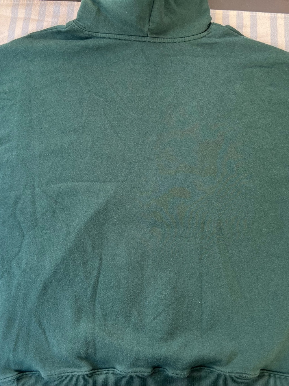 Hollister Green Hooded Sweatshirt - Large